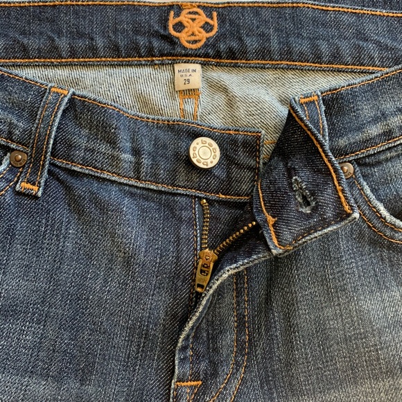 Bebe dark wash skinny jeans sz 29 - Picture 7 of 11